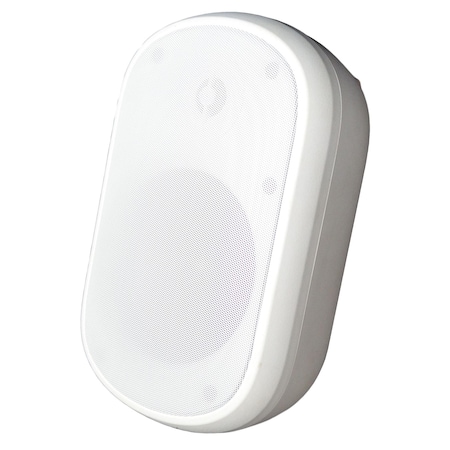 Speco Technologies Indoor/Outdoor Wall-Mount 6.5" Speaker, White SPCE6OW